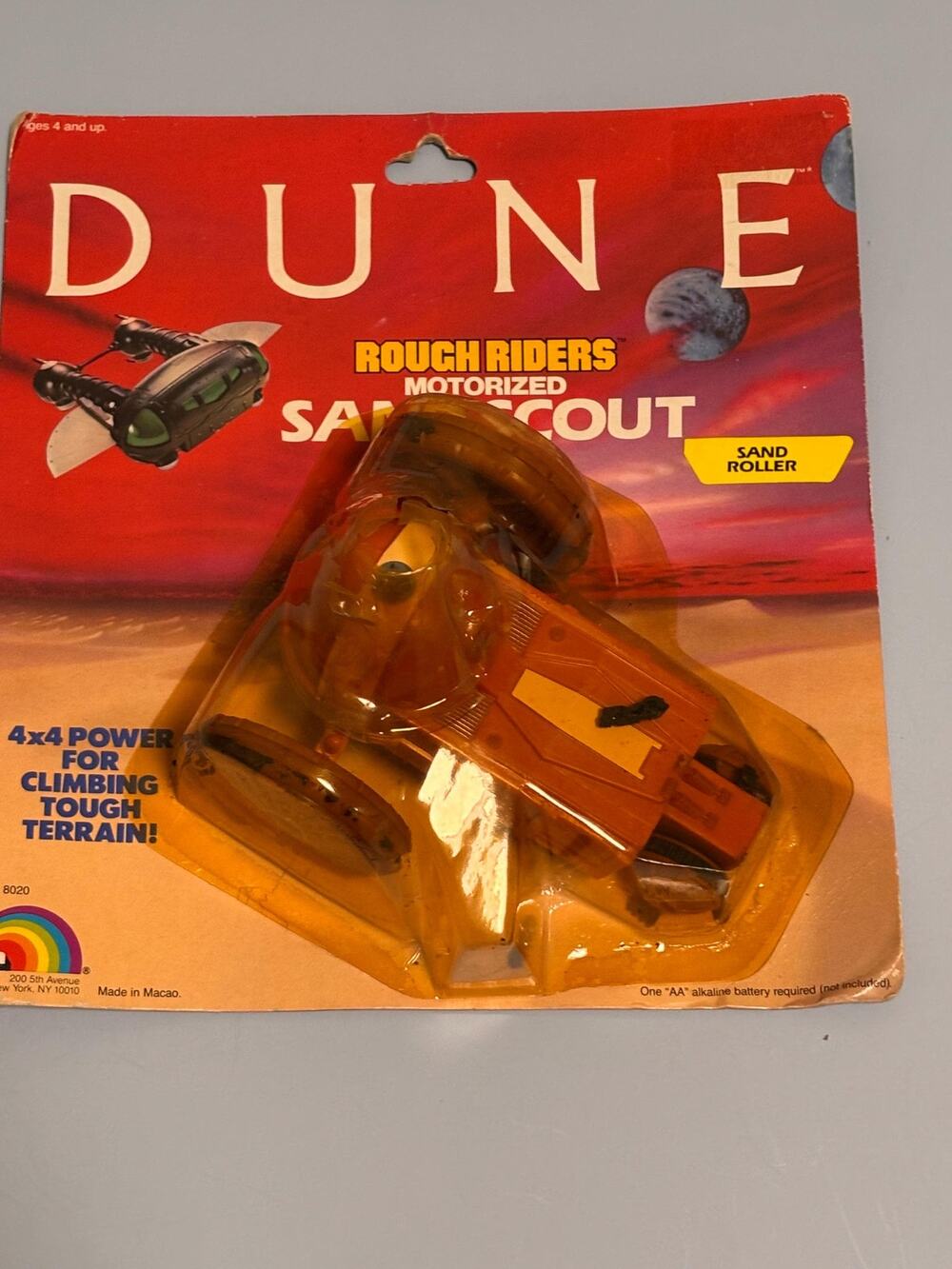 Vintage LJN Dune Rough Riders Motorized Sand Scout Roller Vehicle 1984